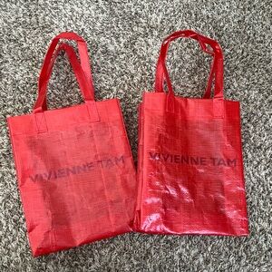 (2) Vivienne Tam bags